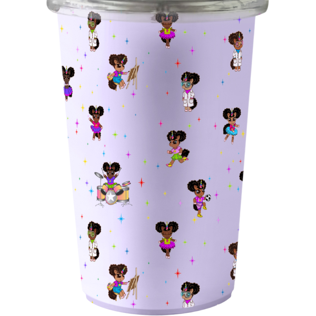 Today, I Want To Be...Tumbler Cup 15 oz. - Purple