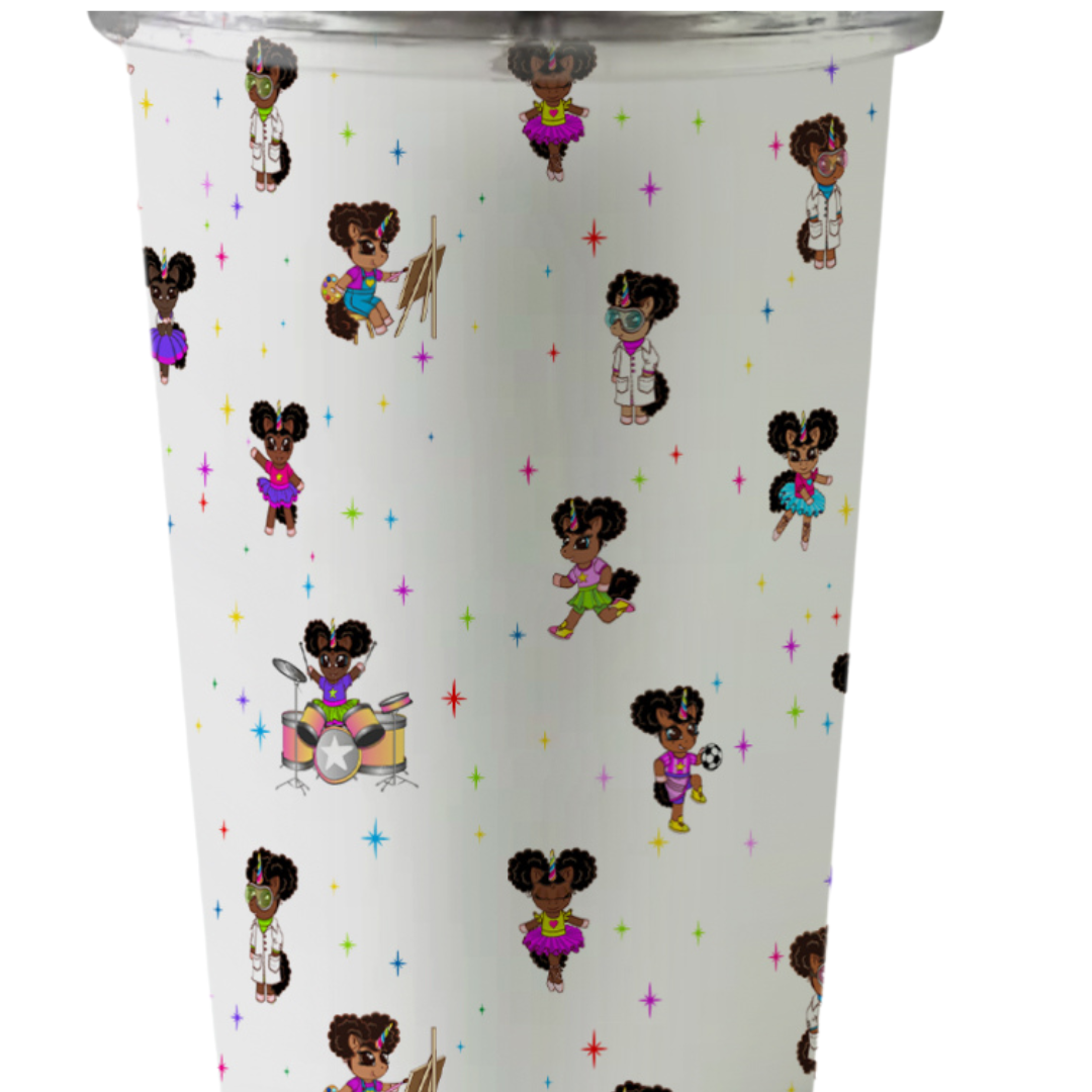 Today, I Want To Be...Tumbler Cup 15 oz. - White